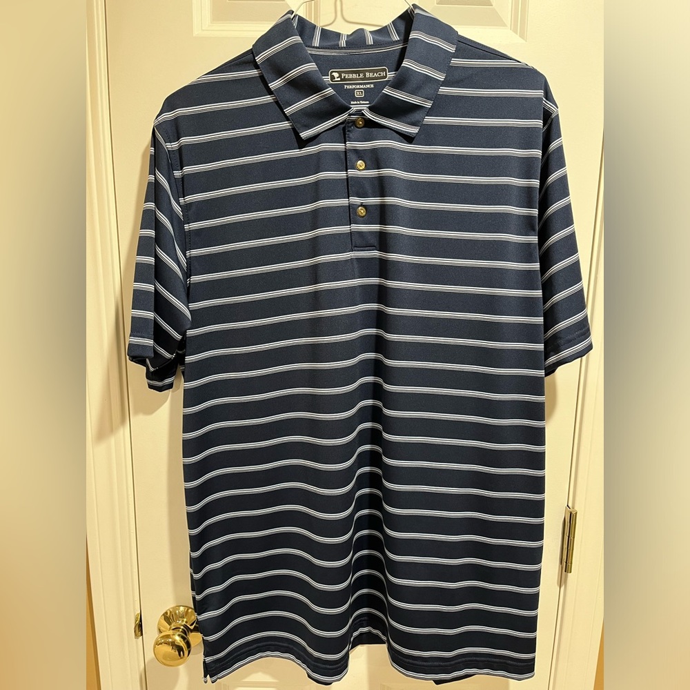 Pebble Beach Men’s Size XL Performance Golf Shirt